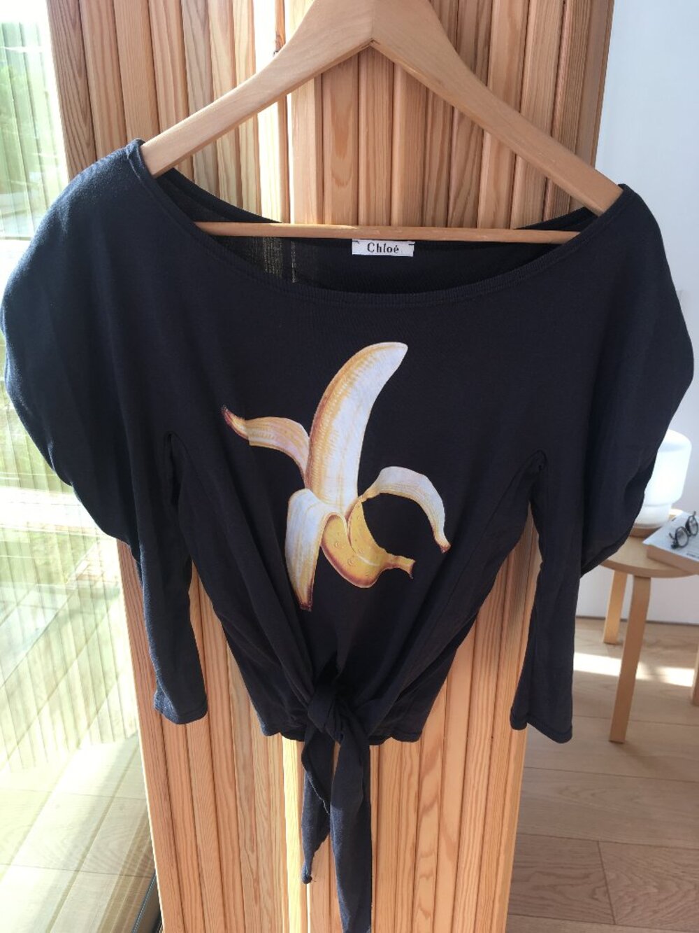 chloe runway 2001 banana top